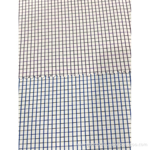 T/C(30%Cotton70%Polyester)Yarn-dyed Dobby Plaid Fabric
